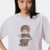 Monchhichi UT grafisk T-skjorte for kvinner