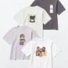 Monchhichi UT grafisk T-skjorte for kvinner