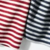 Myk ribbestrikket cardigan for damer | Stripet