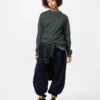 Myk strikket fleece-T-skjorte for menn
