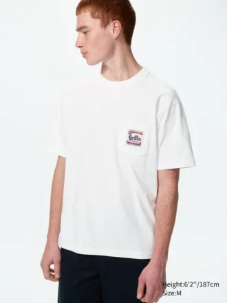 Ny Pop Art UT grafisk T-skjorte for menn | Basquiat