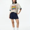 Ny Pop Art UT grafisk T-skjorte for menn | Basquiat
