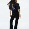 Ny Pop Art UT grafisk T-skjorte for menn | Basquiat