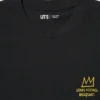 Ny Pop Art UT grafisk T-skjorte for menn | Basquiat
