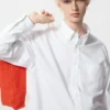 Oversized Oxford-skjorter for menn