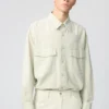 Oversized skjorte for menn | Langermede trøyer