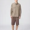 Oversized skjorte for menn | Langermede trøyer