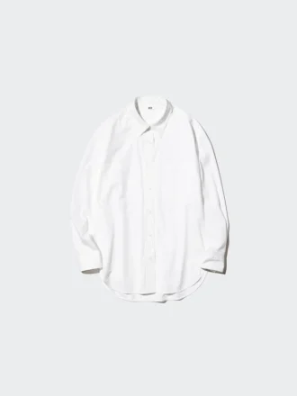 Oversized skjorte i bomull for damer