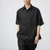 Oversized skjorte i Premium Linen for menn | Kort erme