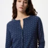 Pointelle-cardigan for damer | Trykt