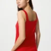 Pointelle-tanktop for kvinner