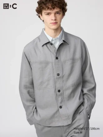 Premium Linen jakke for menn