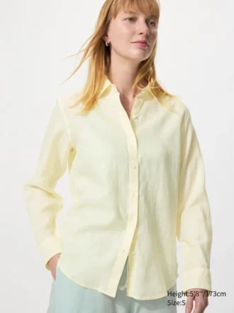 Premium Linen-skjorte for kvinner
