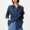 Premium Linen-skjorte for kvinner