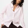 Premium Linen-skjorte for kvinner | Stripet