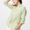 Premium Linen-skjorte for kvinner | Stripet