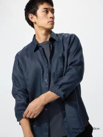 Premium Linen skjorte for menn