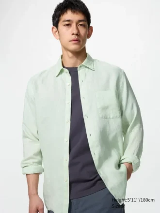 Premium Linen skjorte for menn