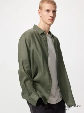 Premium Linen skjorte for menn