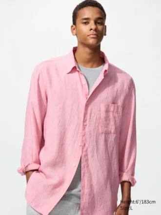 Premium Linen skjorte for menn