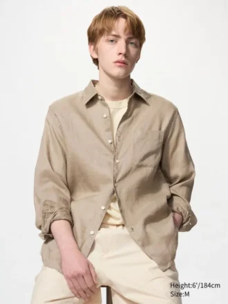 Premium Linen skjorte for menn