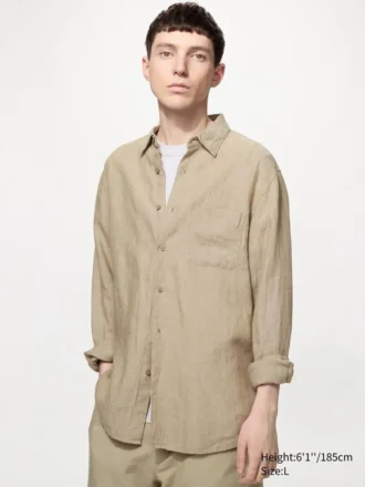 Premium Linen skjorte for menn