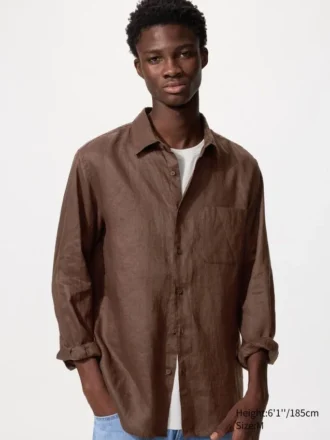Premium Linen skjorte for menn