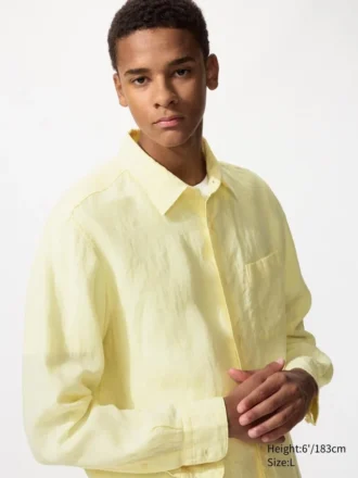 Premium Linen skjorte for menn