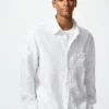Premium Linen-skjorte for menn | Stripet