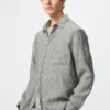 Premium Linen-skjorte for menn | Stripet