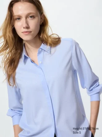 Rayonbluse for kvinner | Stripet
