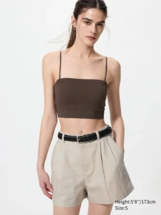 Ribbet bandeau-Bh-er uten bøyle for kvinner