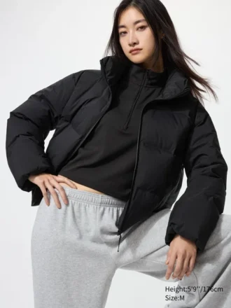 Seamless Down kort jakke for kvinner