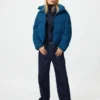 Seamless Down kort jakke for kvinner