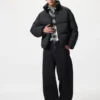 Seamless Down kort jakke for kvinner
