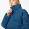Seamless Down kort jakke for kvinner