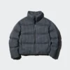 Seamless Down kort jakke for kvinner | Rutet