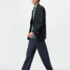 Selvedge-Jeans med rett ben for menn