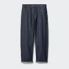Selvedge-Jeans med rett ben for menn
