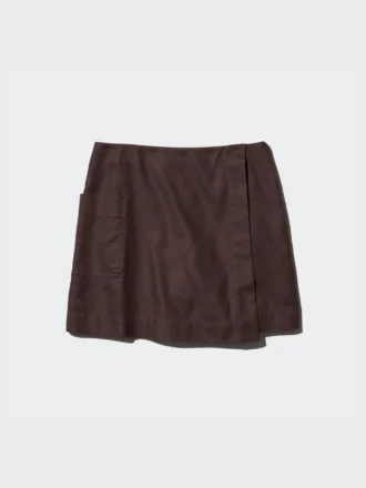 Skorts for kvinner i linblanding