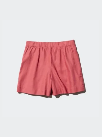 Skorts for kvinner i linblanding