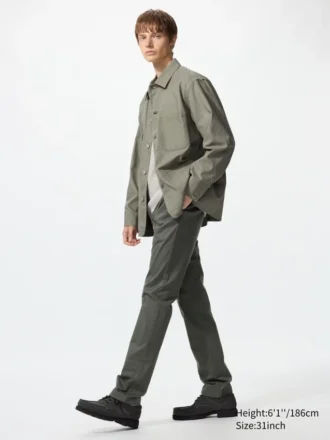 Slim-fit chino-bukser for menn