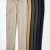 Slim-fit chino-bukser for menn