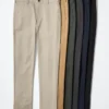 Slim-fit chino-bukser for menn