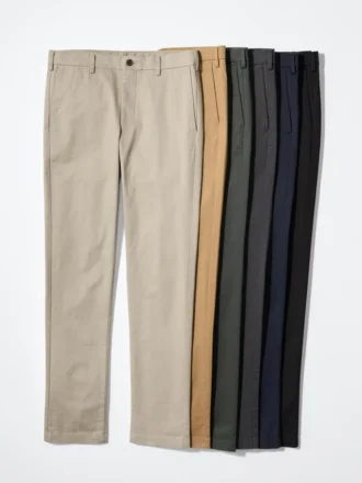 Slim-fit chino-bukser for menn