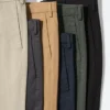 Slim-fit chino-bukser for menn