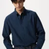 Slim fit Oxford-skjorte for menn