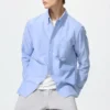 Slim fit Oxford-skjorte for menn