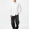 Slim fit Oxford-skjorte for menn