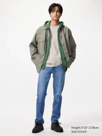 Slim Straight-Jeans for menn